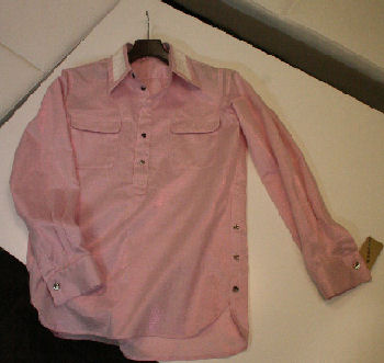 pink spark shirts【布生地の通信販売a-priori(アプリオリ)】